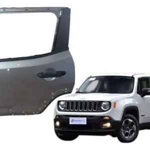 Porta Traseira Esquerda Jeep Renegade 2016/2021 Traseira Esquerda Prata