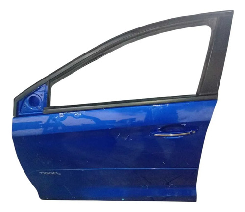 Porta Dianteira Esquerda Tiggo 2 2018/2020 Dianteira Esquerda Azul - Imagem 2