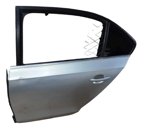 Porta Traseira Esquerda Jetta 2011 2012 A 2017 Traseira Esquerdo Prateado - Imagem 2