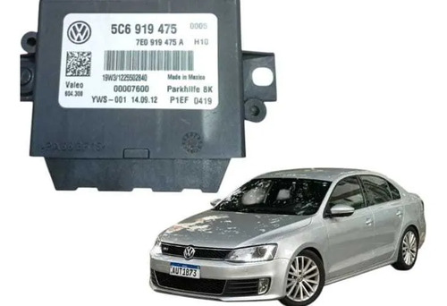 Módulo Estacionamento Jetta Tsi 2011 5c6919475 Preto
