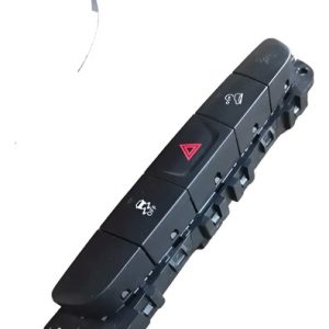 Botão Pisca Alerta Controle Estabilidade Fiat Toro 2016/2020 Preto