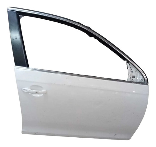 Porta Dianteira Direita Jetta 2007/2010 Dianteira Direita Branco - Imagem 2