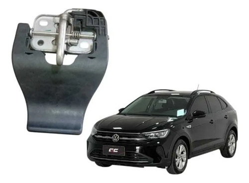 Batente Fechadura Do Capô Volkswagen Nivus 2021/23