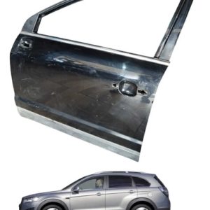 Porta Dianteira Esquerda Chevrolet Gm Captiva 2010/ 2015 Dianteira Esquerdo Preto