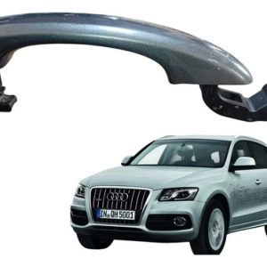 Maçaneta Porta Dianteira Esquerda Audi Q5 2012 8t0837205a Cinza-escuro Dianteira