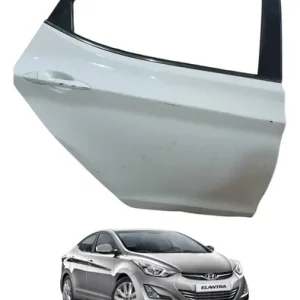 Porta Traseira Direita Elantra 2012 A 2016 - Original Traseira Direita Branco