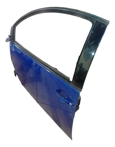 Porta Dianteira Esquerda New Beetle 2007/2010 Detalhe Dianteira Esquerdo Azul - Imagem 3