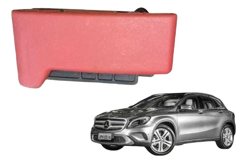 Alavanca Abertura Capô Mercedes Gla200 2016/2019 A2048800900 Vermelho