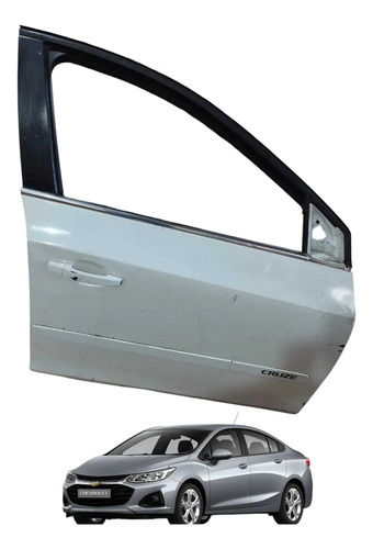 Porta Dianteira Direita Cruze 2012 2013 2014 2015 2016 Dianteira Direita Branco