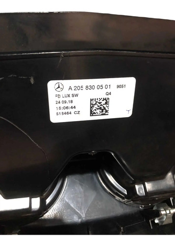 Difusor Ar Traseiro Console Mercedes Benz C180 2017 A 2019 - Imagem 5