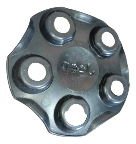 Calota Central Roda Ferro Jeep Renegade 2016 2020 Preto Preto - Imagem 5