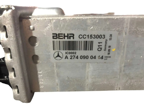 Intercooler Mercedes C180 C200 2.0 Flex 2015 2018 Original - Imagem 4