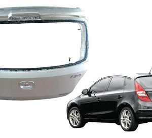Tampa Traseira Hyundai I30 2009/2012 Prateado