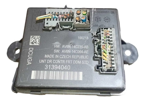 Módulo Porta Dianteiro Esquerdo V40 2.0 T4 2013 31394040 Preto - Imagem 2