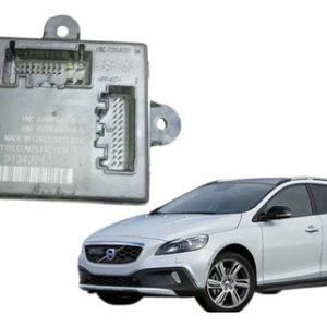 Modulo Porta Dianteira Esquerdo Volvo V40 2015 31343042 Preto