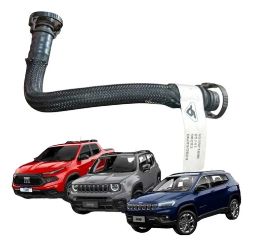 Duto Bomba Vácuo Motor Toro Renegade Compass 1.3 Turbo