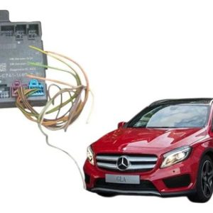 Modulo Porta Dianteira Direita Mercedes Gla200 2015 A 2018 Preto