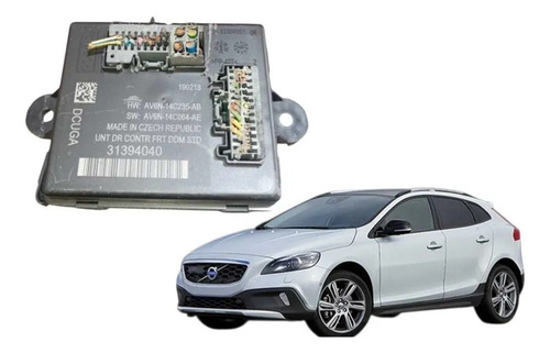 Módulo Porta Dianteiro Esquerdo V40 2.0 T4 2013 31394040 Preto
