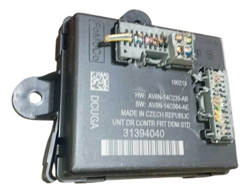 Módulo Porta Dianteiro Esquerdo V40 2.0 T4 2013 31394040 Preto - Imagem 4